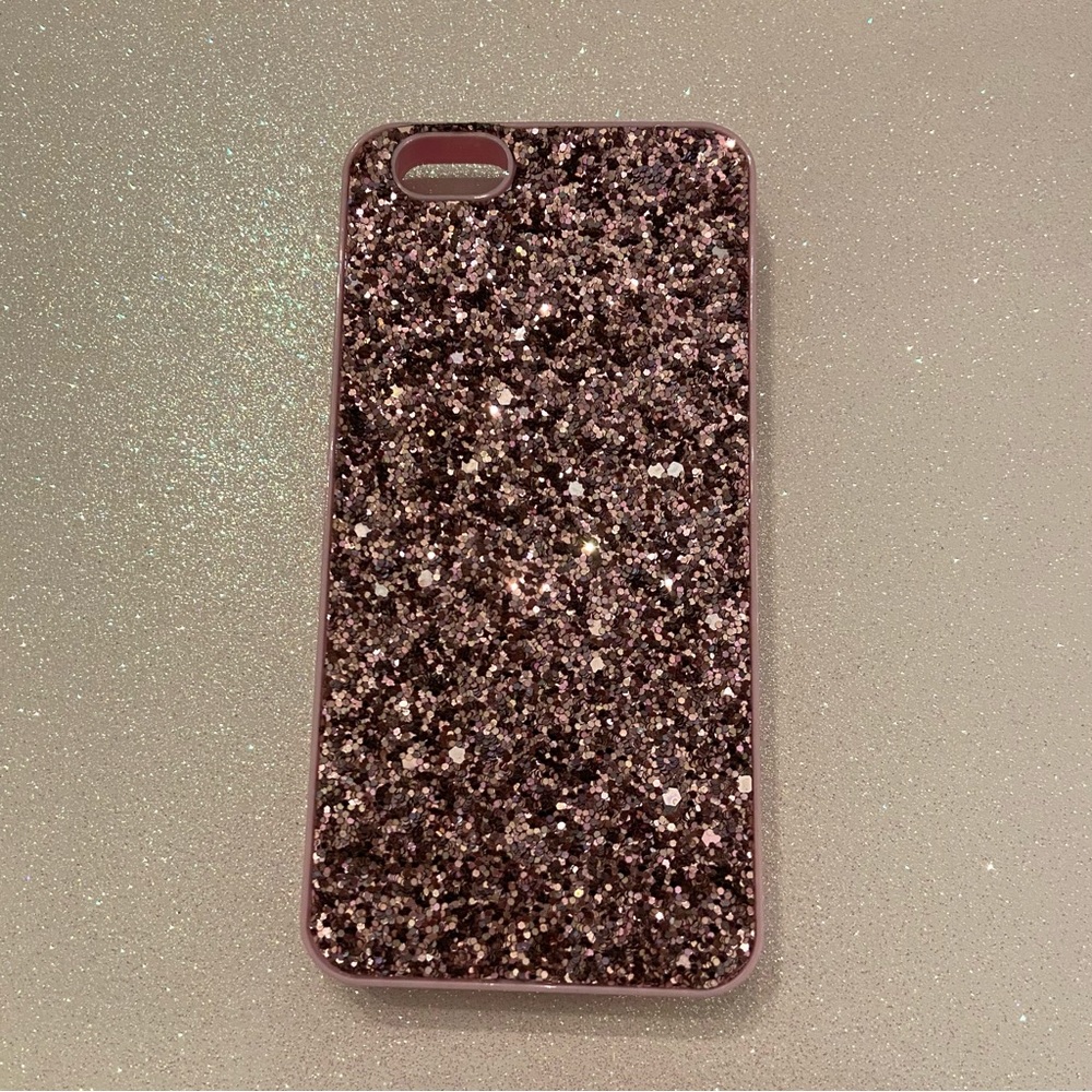 Victoria Secret iPhone 6/7/8 Hard Pink Case with Mirror and Card Holder